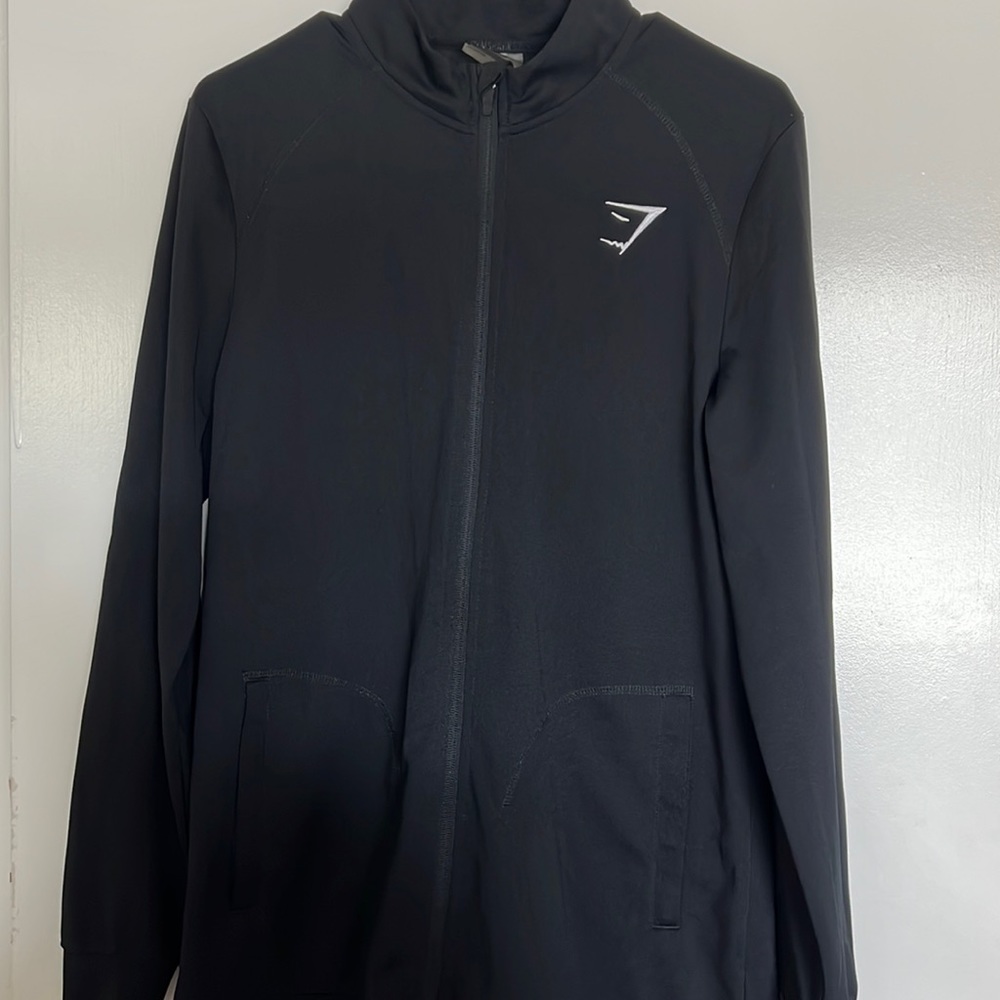 Black Gymshark zip up
